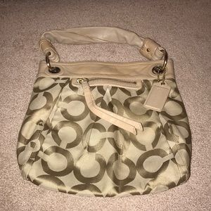 Coach signature purse